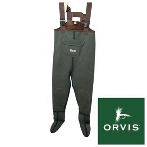 Orvis Neoprene Fishing Waders Mens Small Stocking Foot Outdoors Fly fishing‎